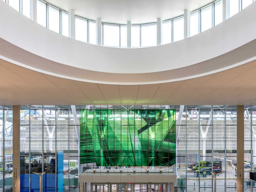 Marta Chilindron: Permanent Installation Unexpected Spaces (2025) at George Bush Intercontinental Airport (IAH) Conversation