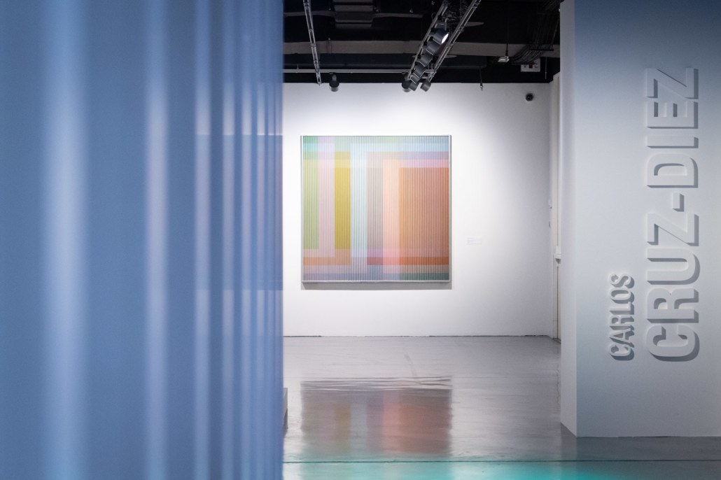Carlos Cruz-Diez in El color en movimiento at Centre Pompidou Málaga
