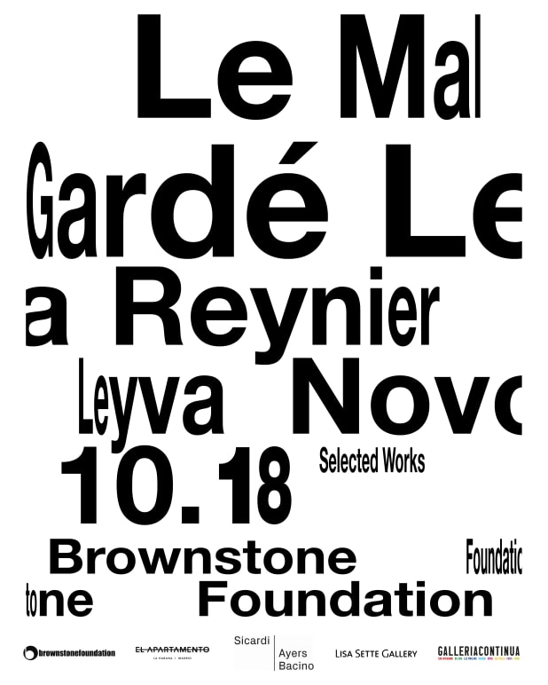 Reynier Leyva Novo's Solo Exhbition at the Brownstone Foundation