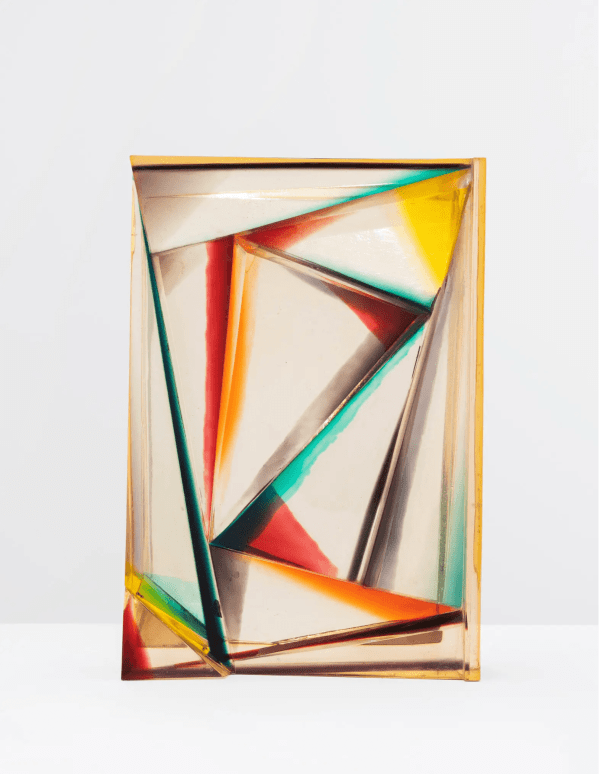 Leo Amino’s “Refractional #21,” from 1967, polyester resin.Credit...Leo Amino and Tina Kim Gallery; Hyunjung Rhee