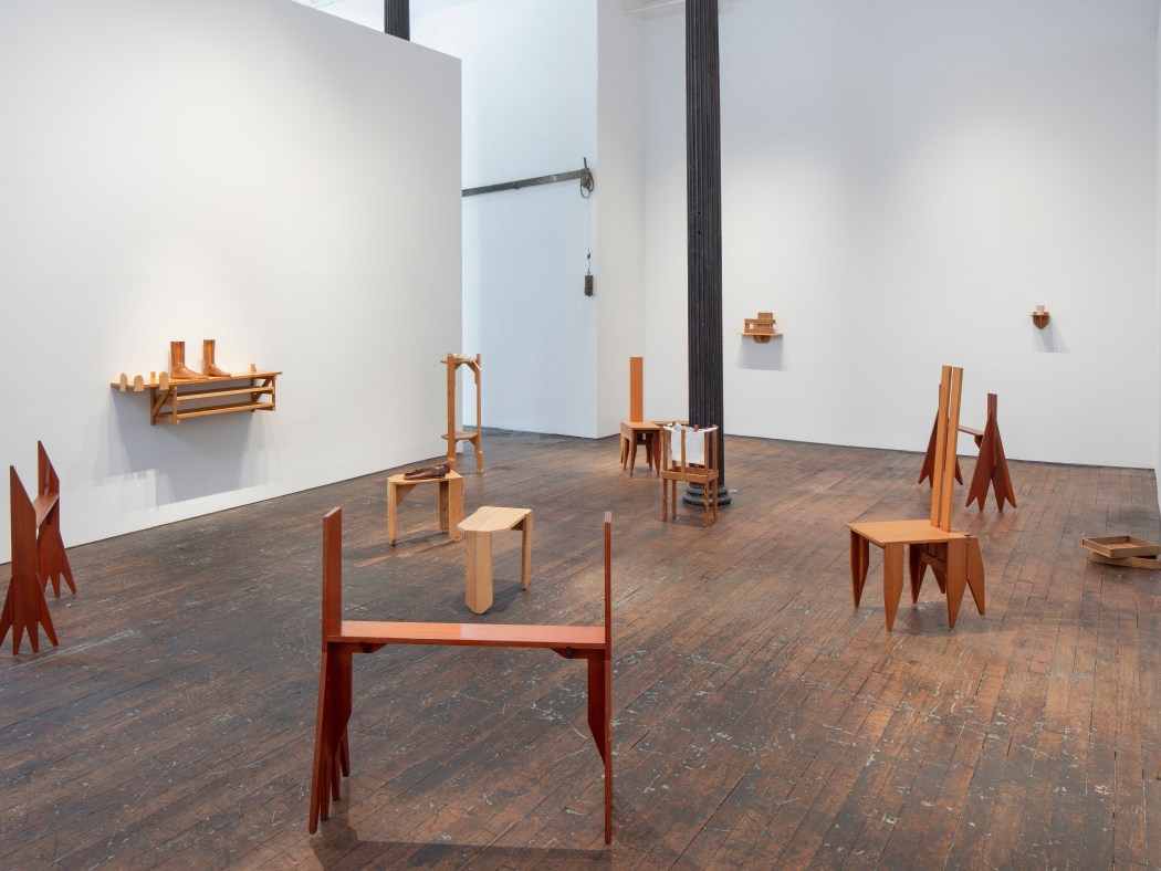 Alex Hay: WOOD Furniture / Objects at Peter Freeman, Inc.