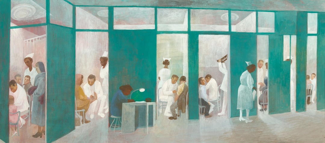 Bernard Perlin, Hospital Corridor