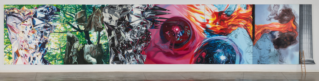 James Rosenquist, The Holy Roman Empire Through Checkpoint Charlie