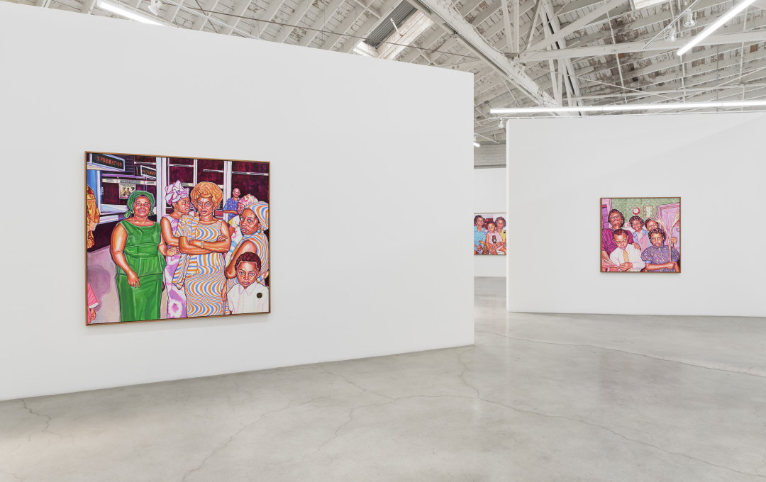 Installation view of "Reflections"