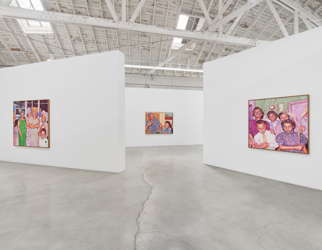 Installation view of "Reflections"