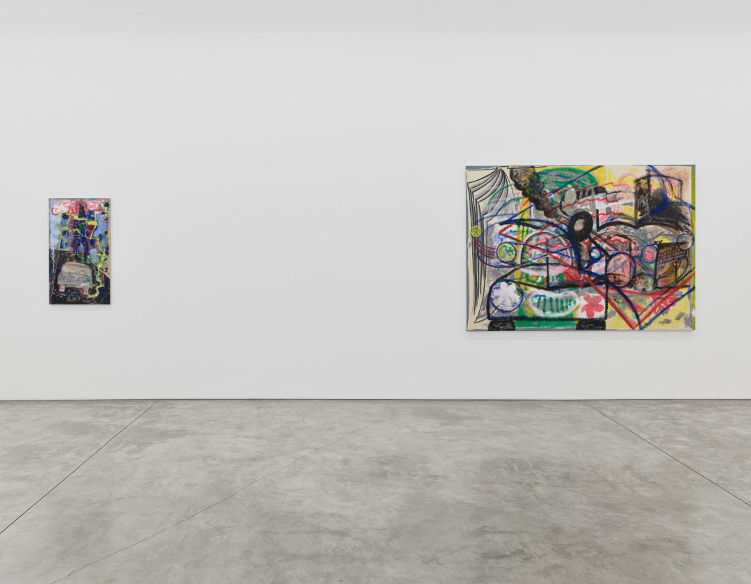 Installation view of Anna Rosen's "Autofiction"