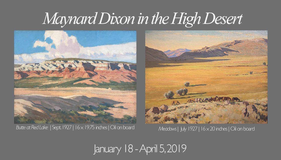 Maynard Dixon in the High Desert