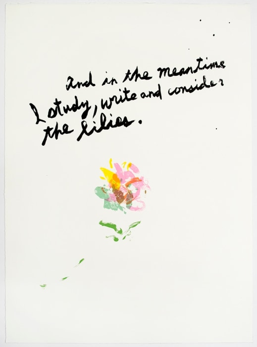 Untitled (Lilies), 2018 