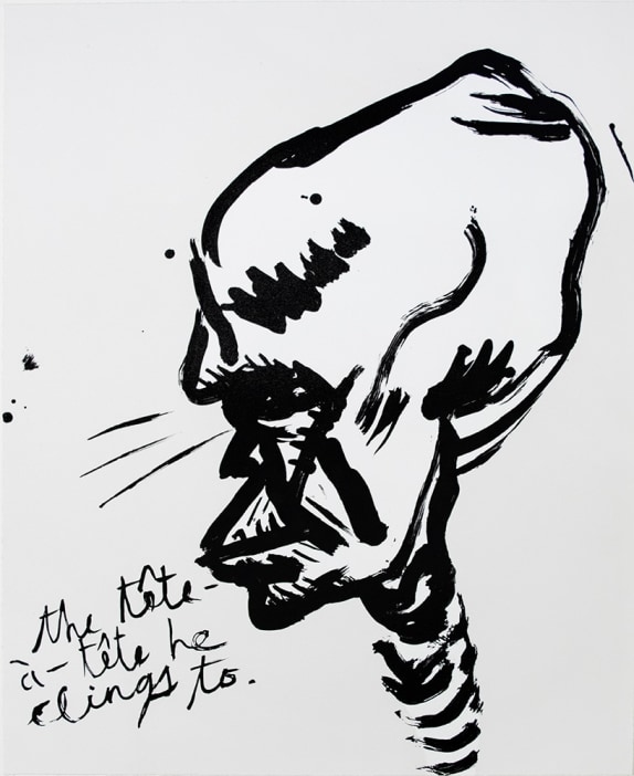 Untitled (The Tête a Tête...), 2018 