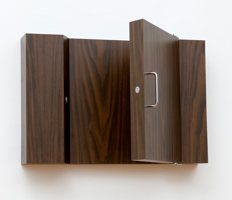 Door, 1987 formica on wood with hardware 