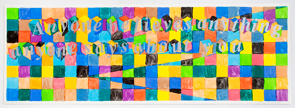 Untitled (Poetry Project Print), 1991