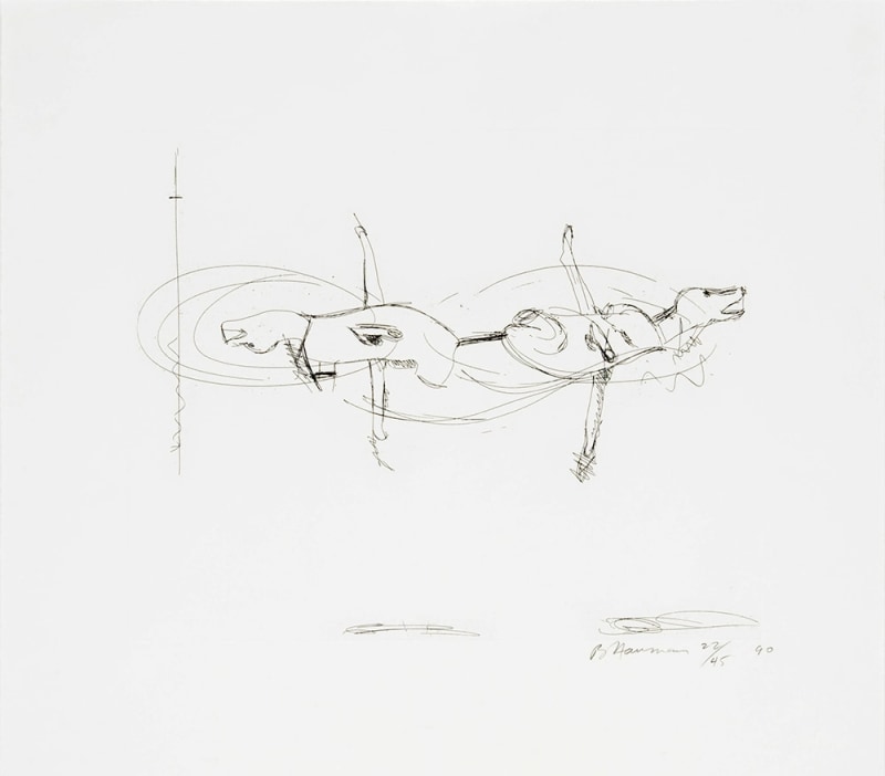Untitled (C.64), 1989-90 hard ground etching17 x 19 1/2 in. / 43.2 x 49.5 cmEdition of 45