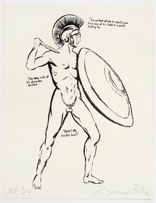 Untitled (Achilles Heel...), 2018