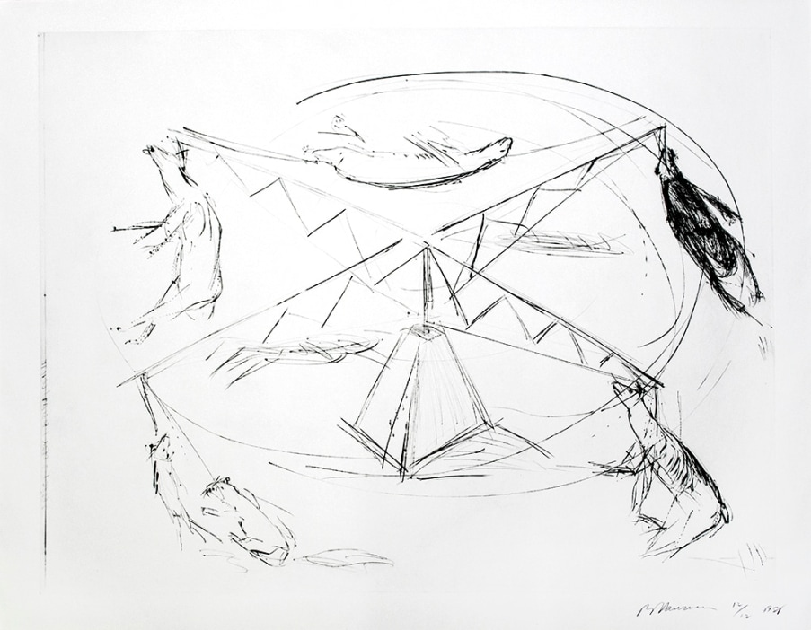 LARGE CAROUSEL, STATE I, 1988