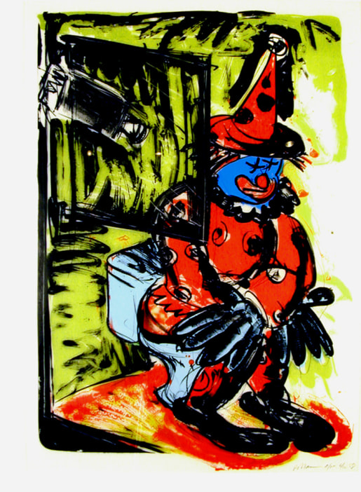 Clown Taking a Shit, 1988 