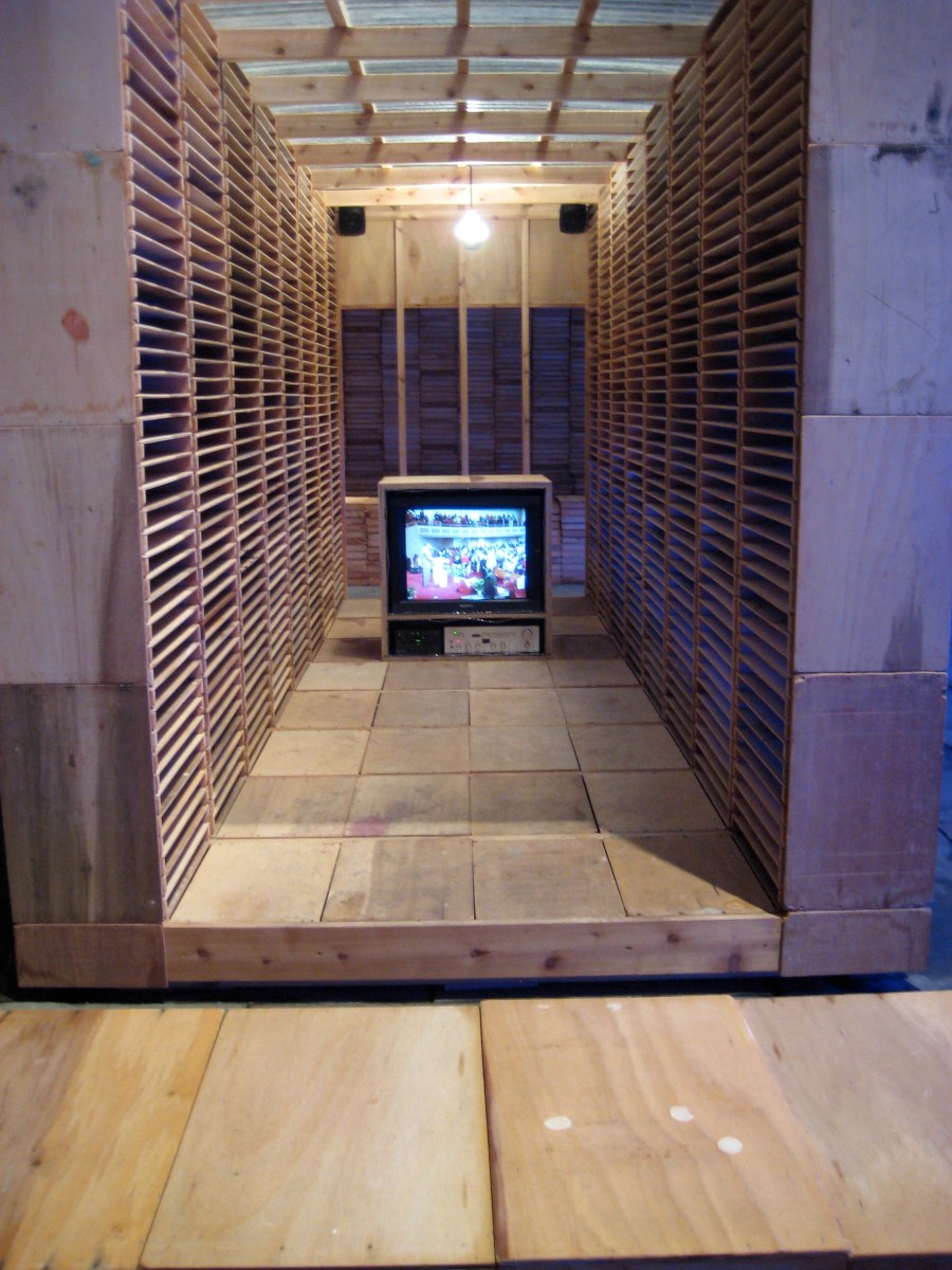Installation view,&nbsp;Cosmology of Yard,&nbsp;Whitney Biennial&nbsp;2010. Courtesy Whitney Museum of American Art, NY
