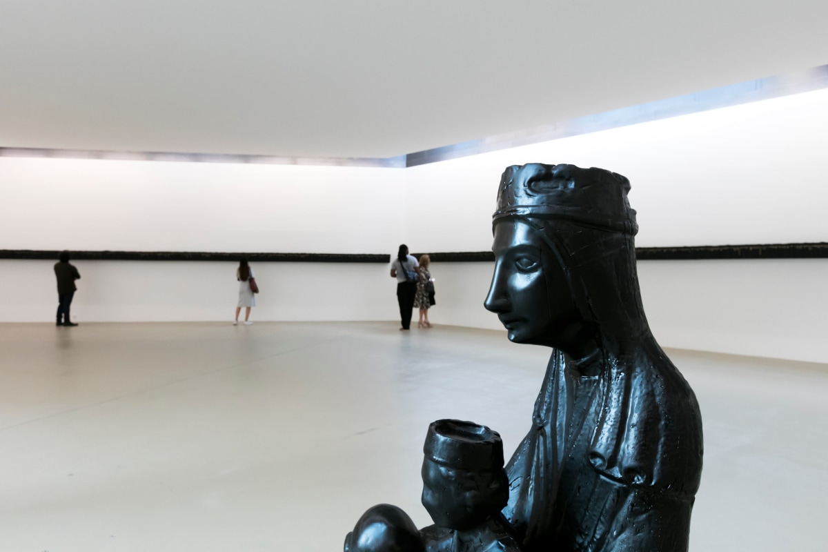 Installation view of&nbsp;Black Madonna, Kunstmuseum Basel, 2018. Courtesy Kunstmuseum Basel.