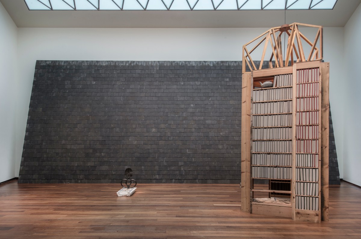 Installation view of&nbsp;In the Tower: Theaster Gates: The Minor Arts, National Gallery of Art, Washington D.C., 2017.