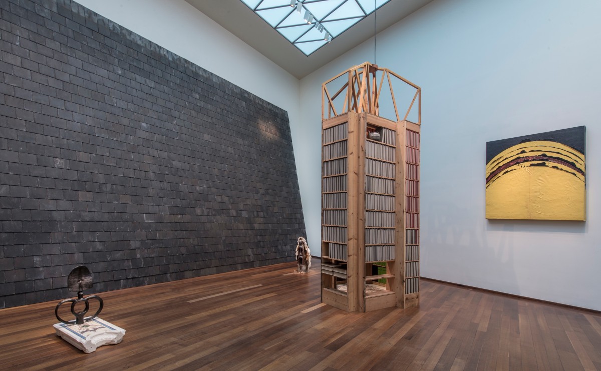 Installation view of&nbsp;In the Tower: Theaster Gates: The Minor Arts, National Gallery of Art, Washington D.C.,&nbsp;2017.