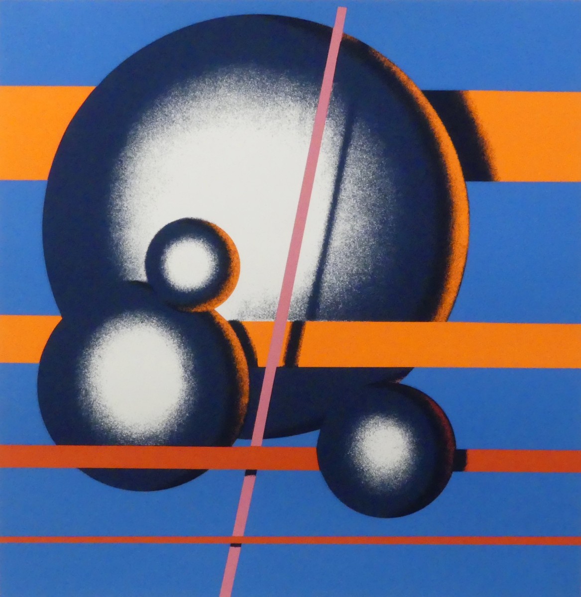 Jack Brusca Untitled Silkscreen, 1978