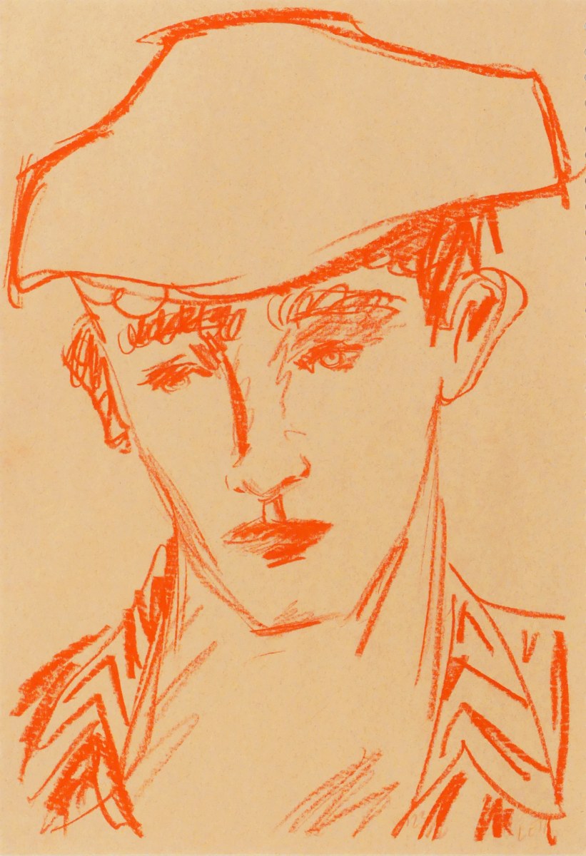 Luke Edward Hall, Boy in a Tricorn Hat, 2023