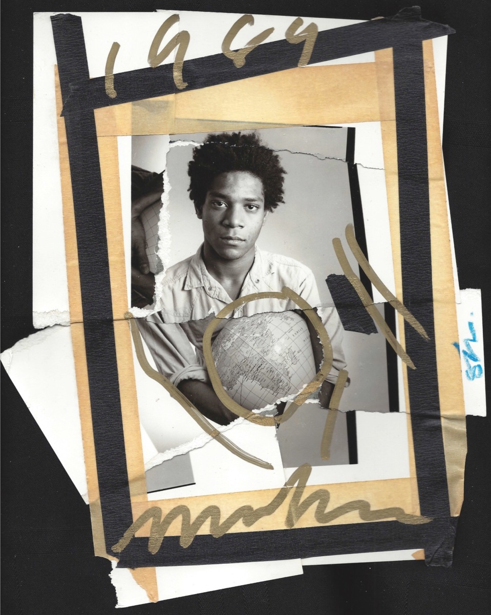 Christopher Makos, Basquiat Collage 3