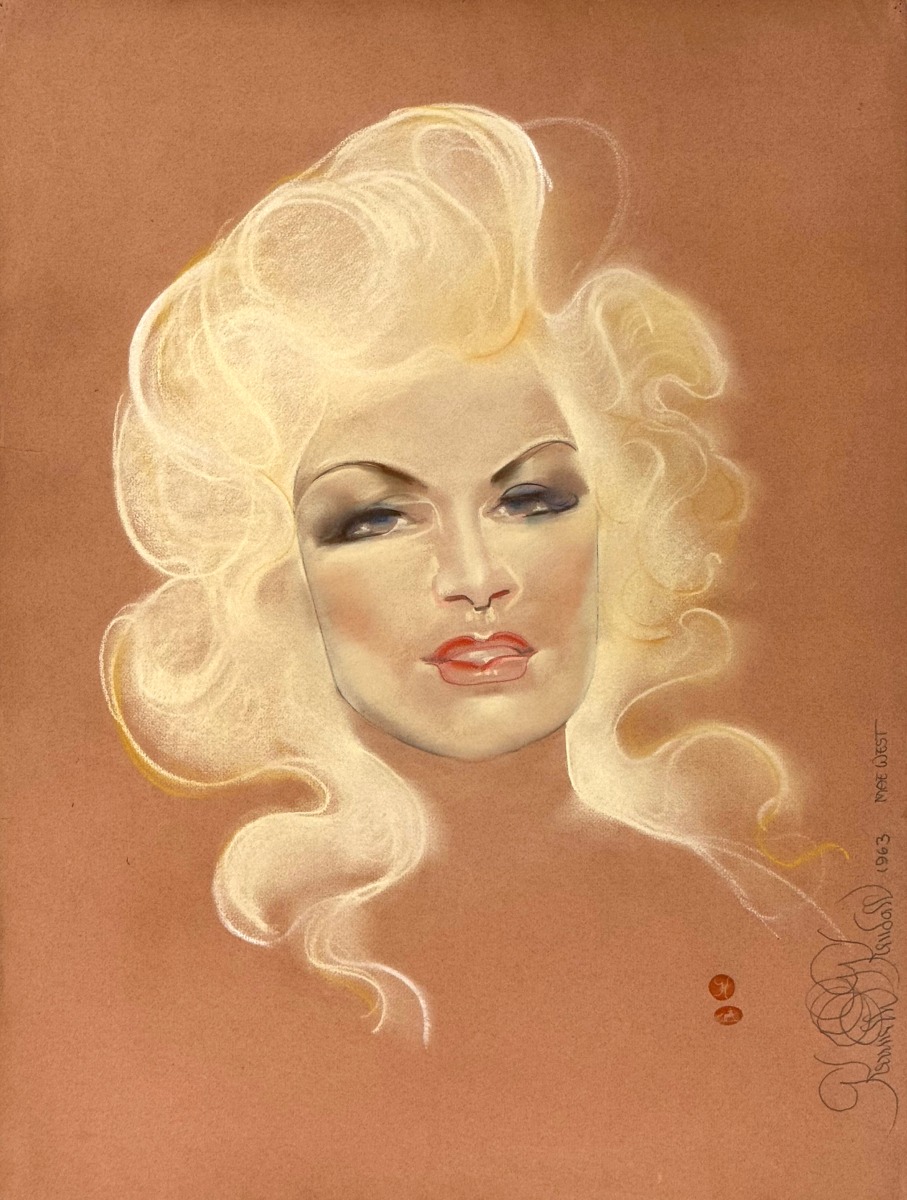 Kenneth Kendall, Mae West, 1965