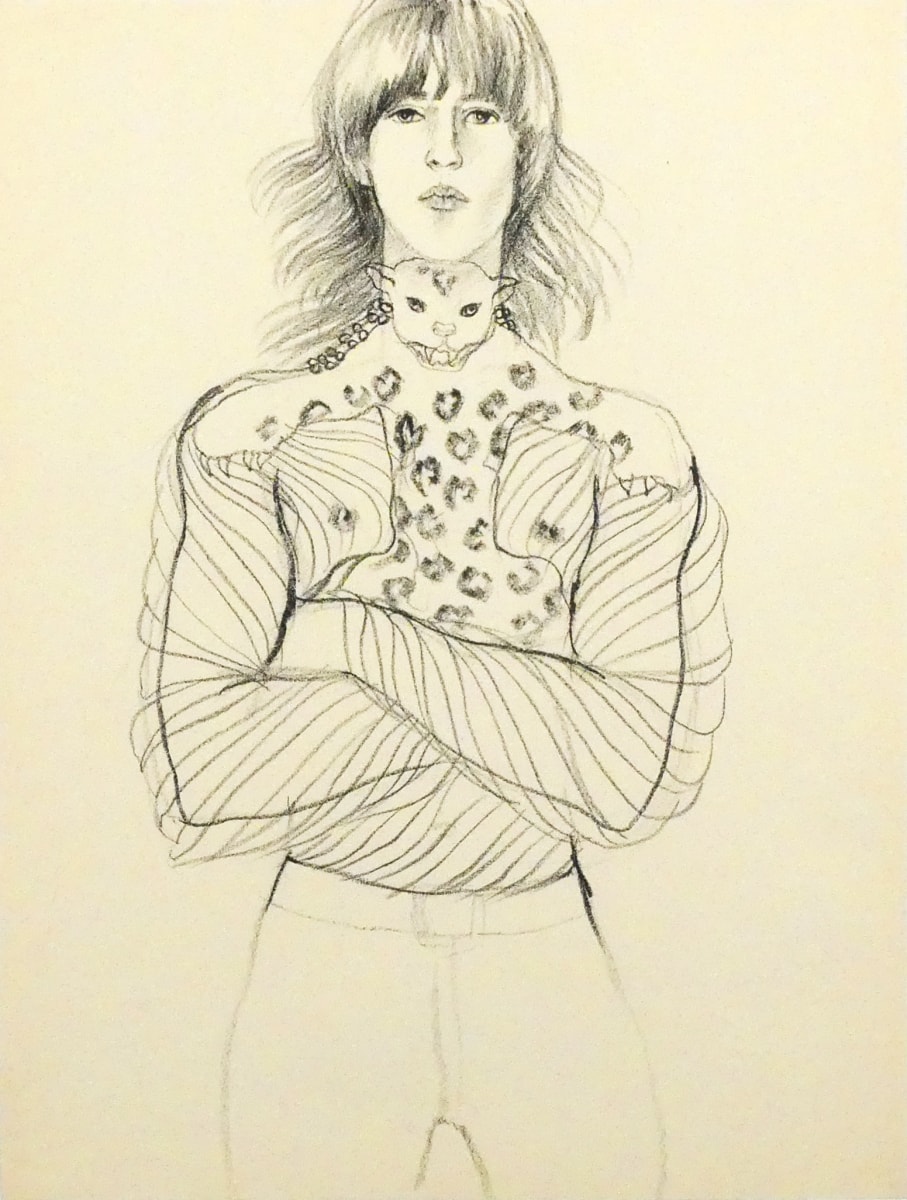 Antonio Model With Leopard Print, 1970