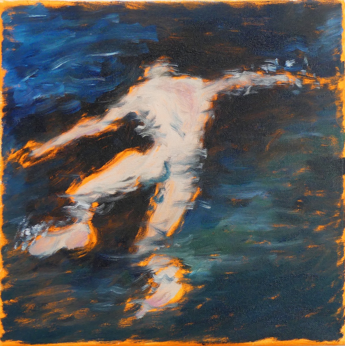 Richard Haines, Refracted Swimmer, 2019