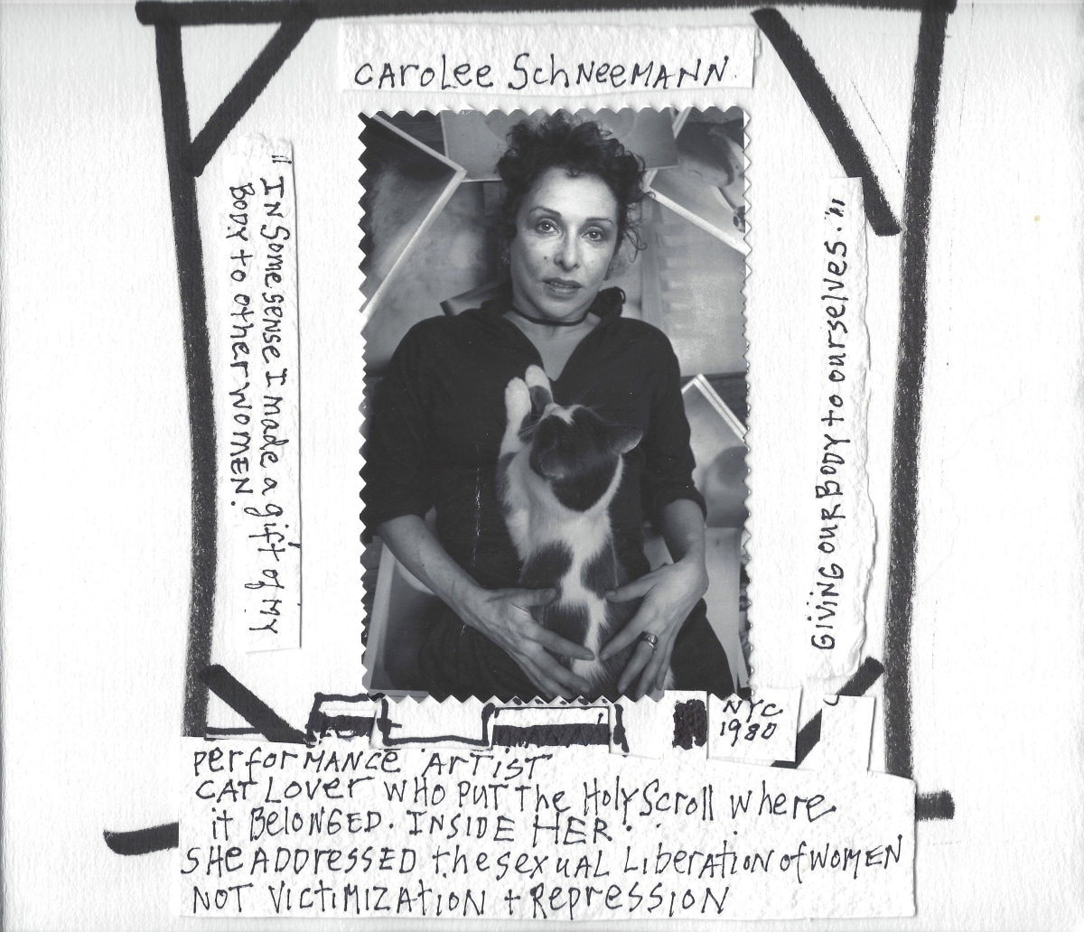 Donna Ferrato, Carolee Schneemann, 2021