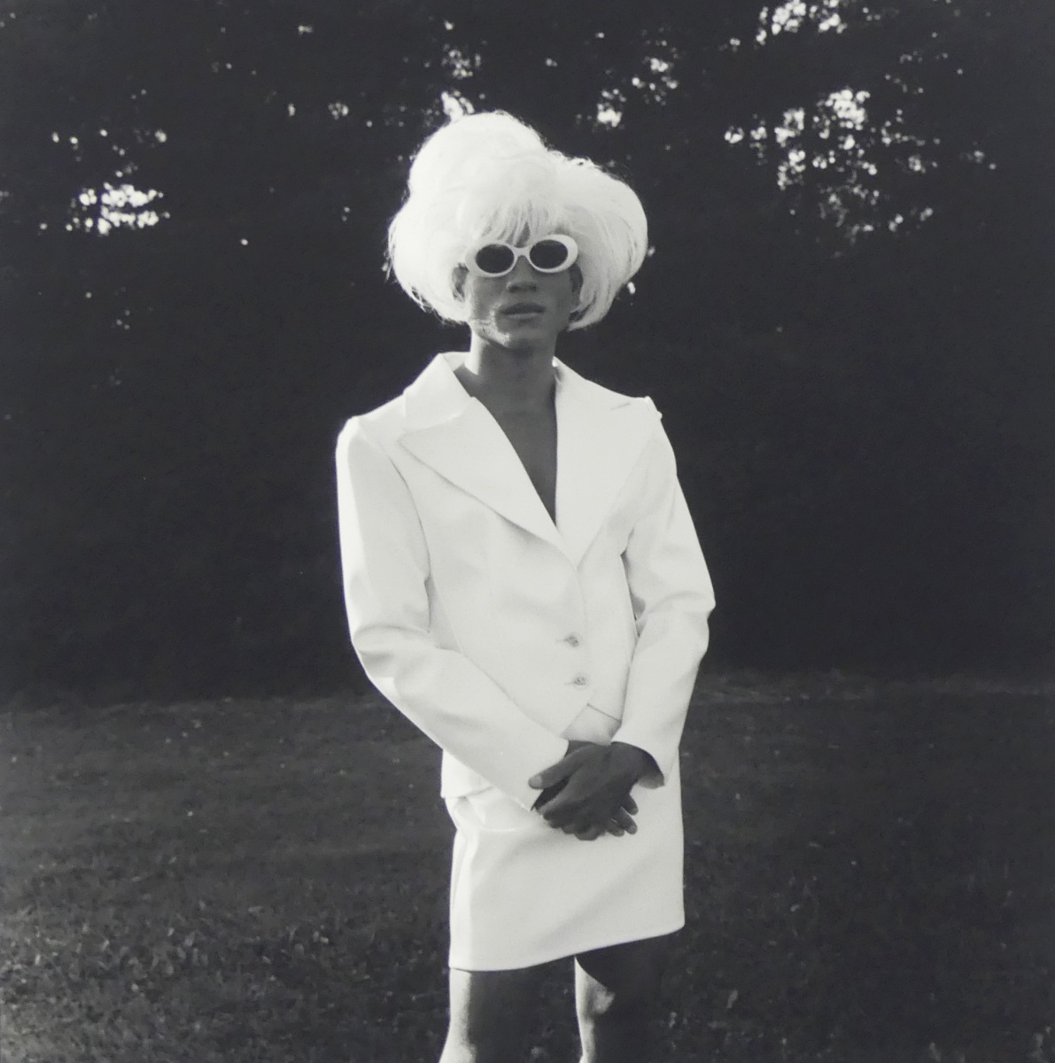 Jason Byron Gavann, In Drag, Provincetown, 2001