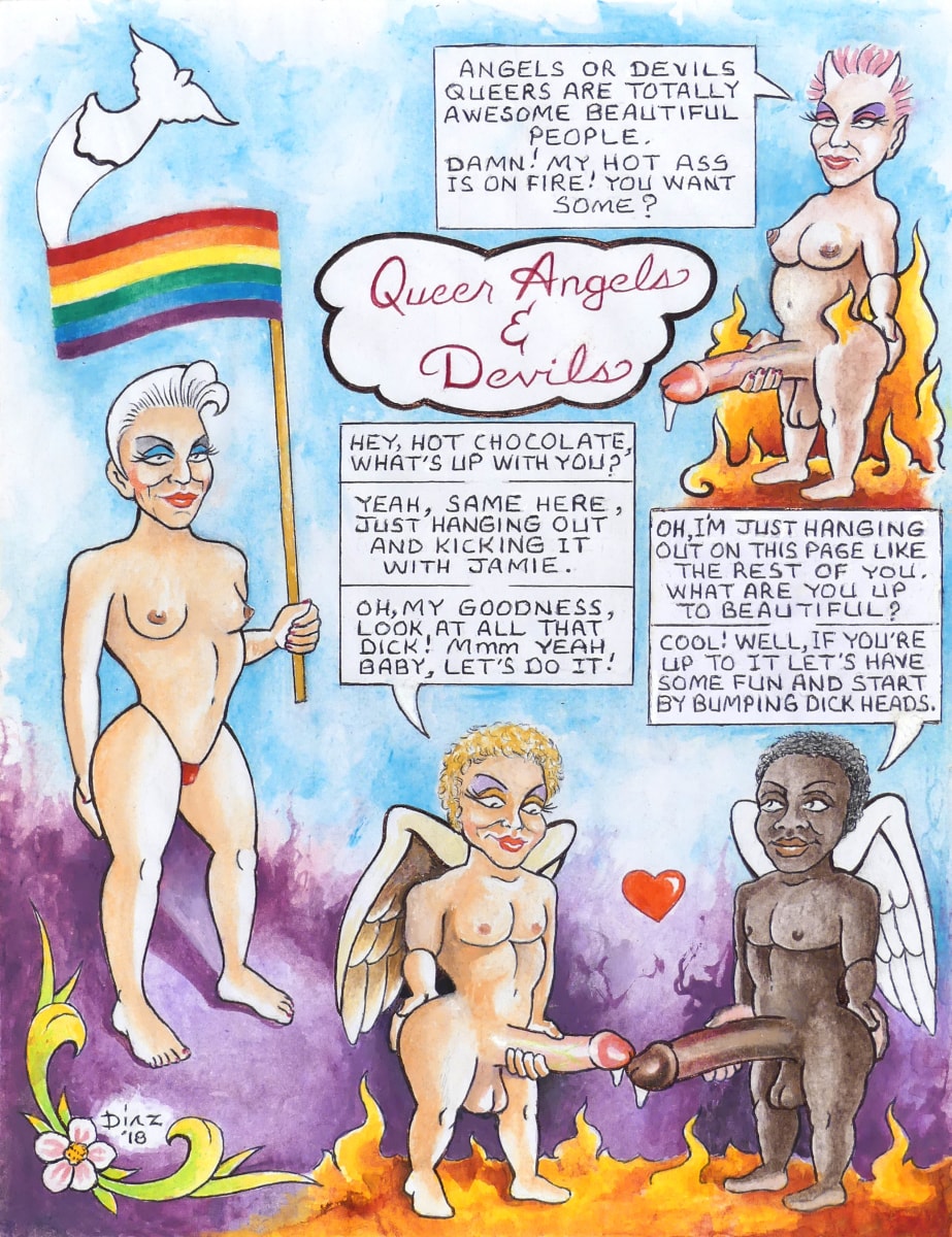Jamie Diaz, Queer Angels And Devils 1, 2018