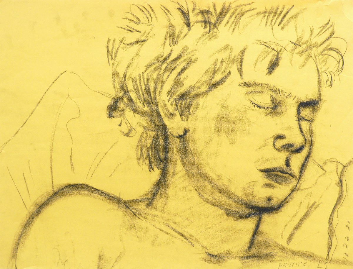 Larry Stanton, Phillipe Sleeping, 1981