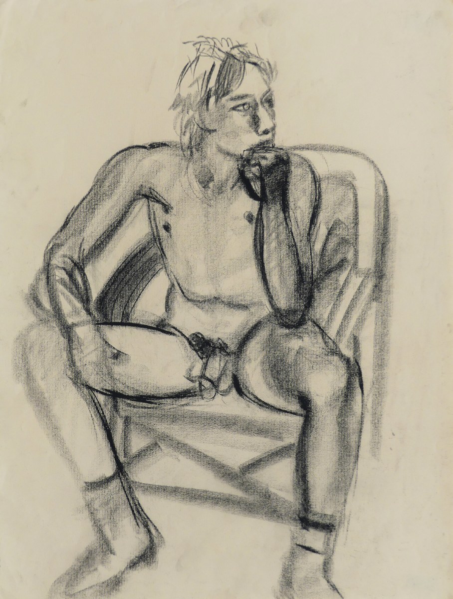 Larry Stanton Seated Man, c. early 1980's
