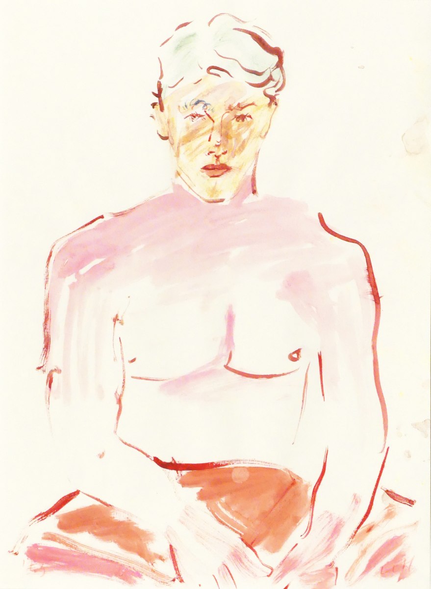 Luke Edward Hall, Pink Light I, 2023