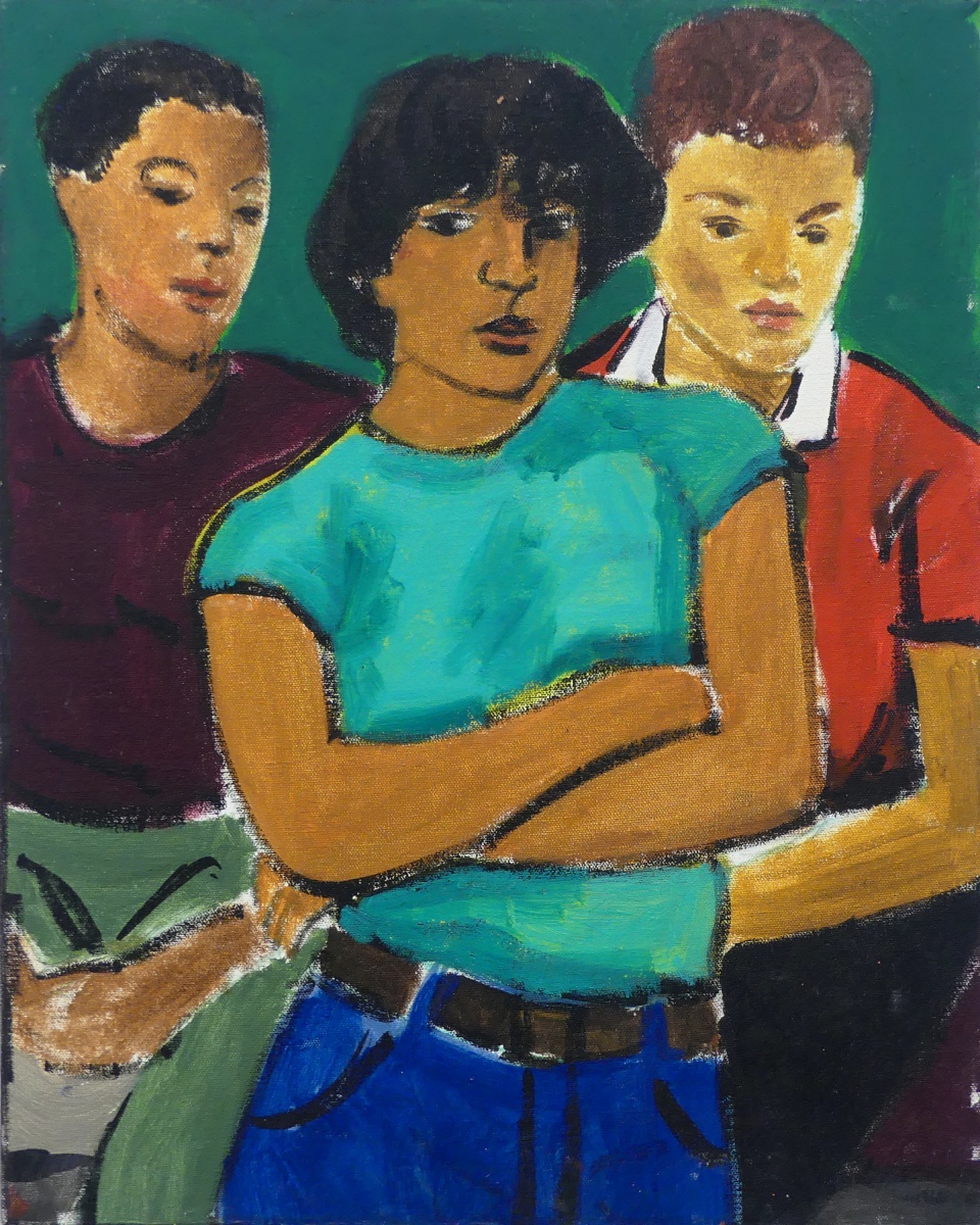 Larry Stanton, Three Figures, 1981