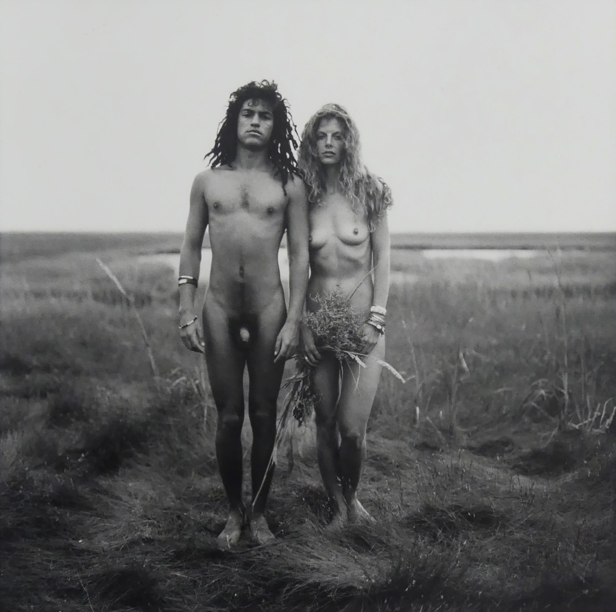 Jason Byron Gavann, French Couple, Moors, Provincetown, 1991