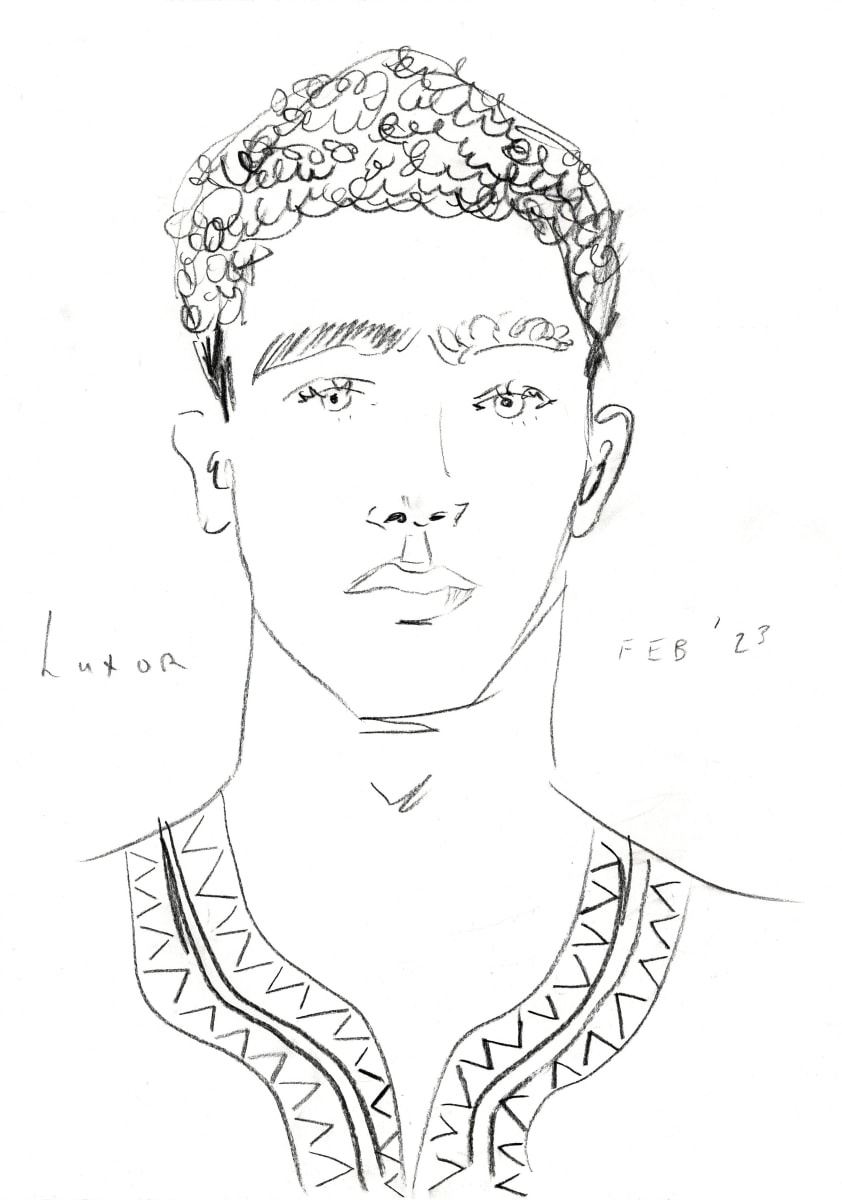 Luke Edward Hall, Luxor III, 2023