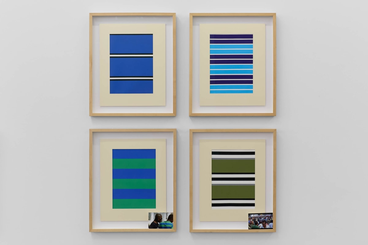 Installation view of FRANCISCO MASO: Documentary Abstraction, on view June 14 – July 19, 2025     