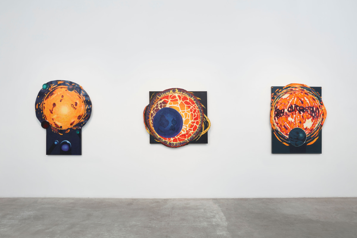 Installation view of Jim Adams: Eternal Witness 