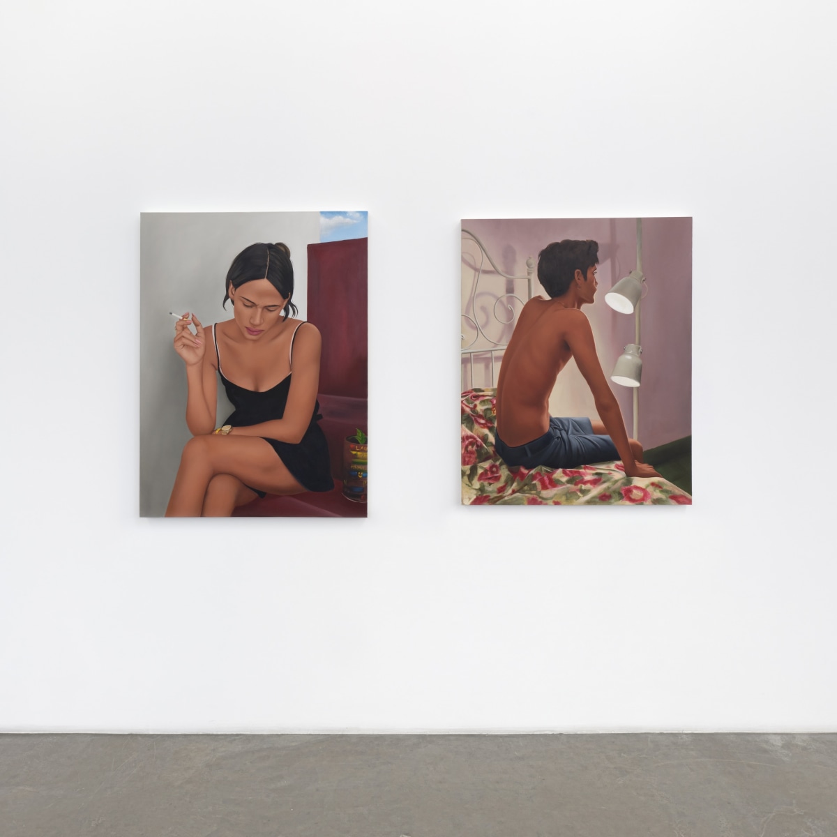 Installation view of Gabriel Sanchez, Silencio (Silence)