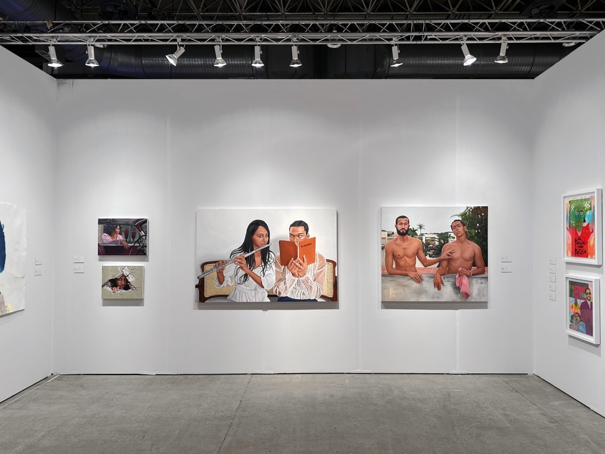 Installation view of EXPO Chicago, Booth 335, on view from&nbsp;April 11 - 14, 2024