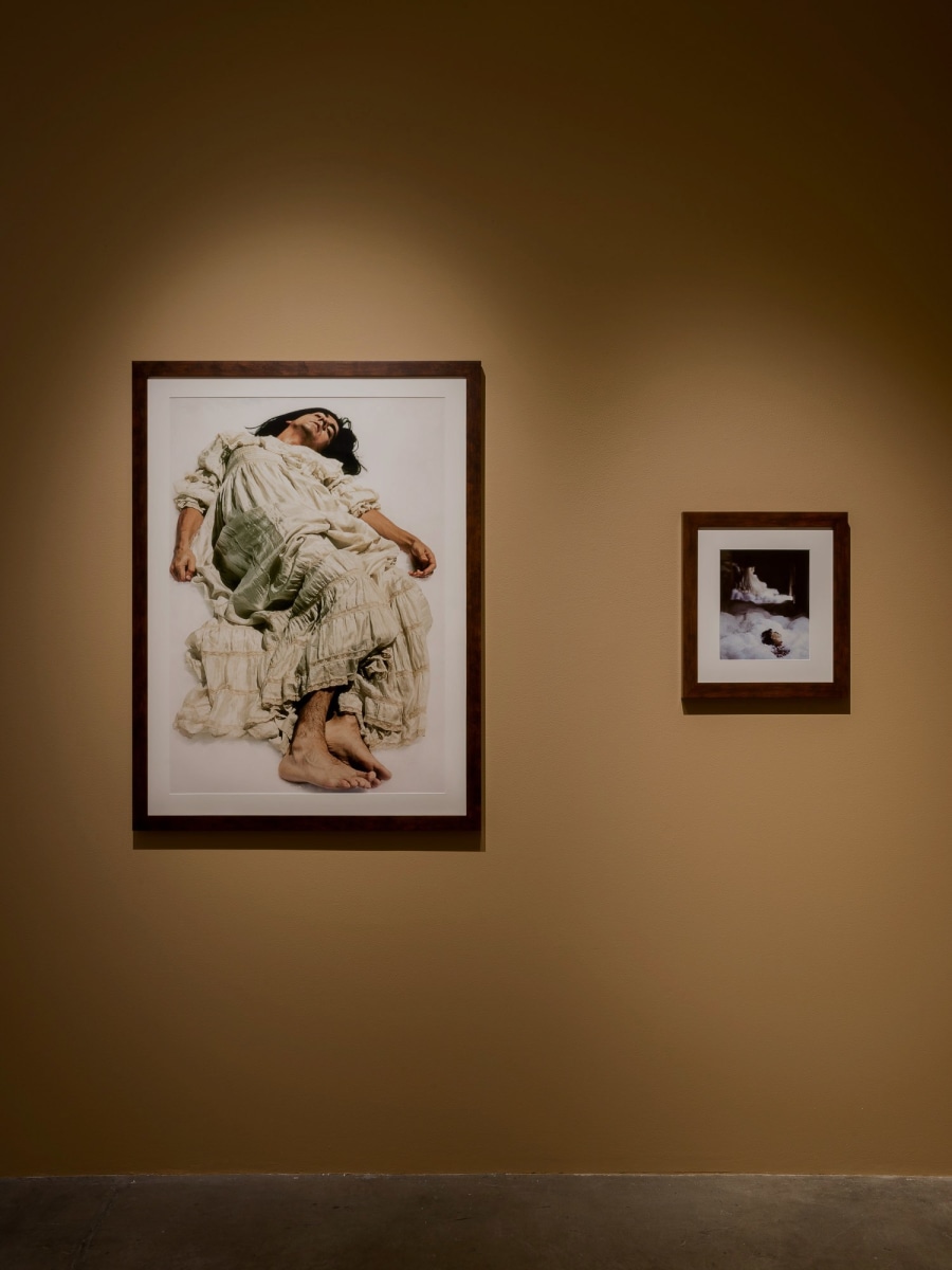 Installation View of Ken Gonzales-Day: Bone-Grass Boy: The Secret Banks of the Conejos River