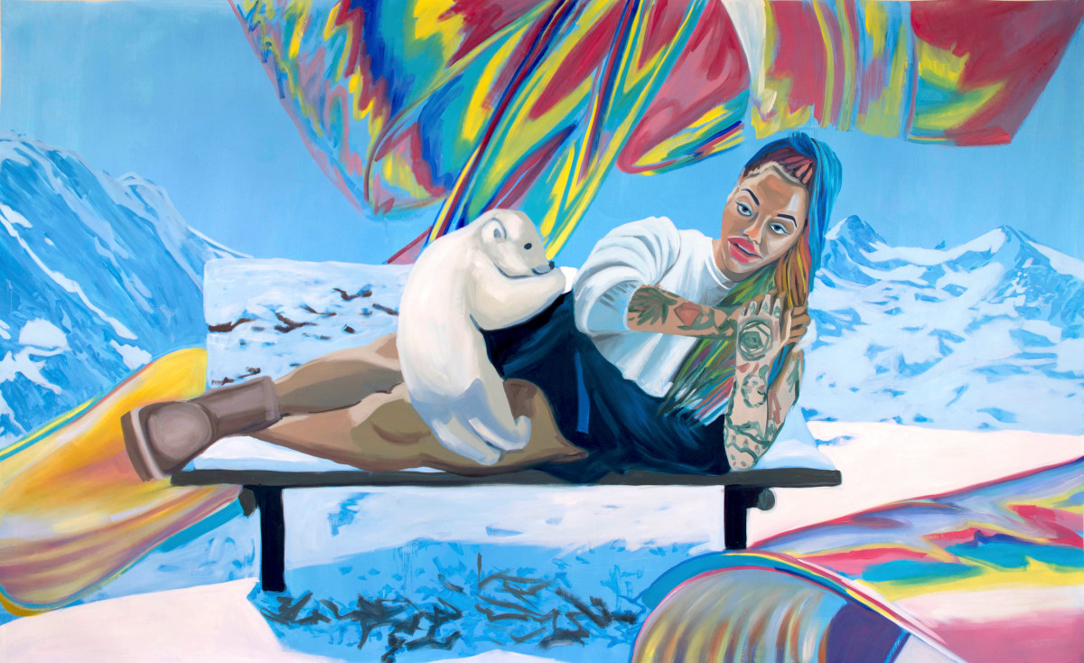 Caitlin Cherry Frostiniqua, A Glacier Runs Through It, 2018