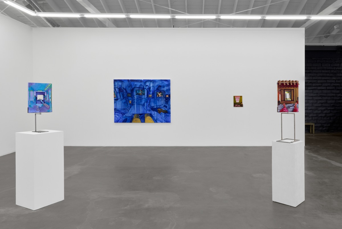Installation view of LAURA KARETZKY: Liar, Liar, on view April 19 &ndash; May 31, 2025