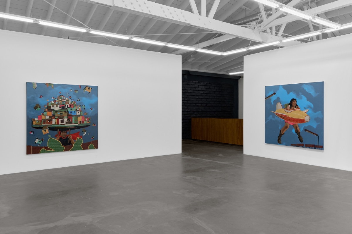 Installation view of HUGO CROSTHWAITE: Ex-voto, on view March 1 &ndash; April 5, 2025