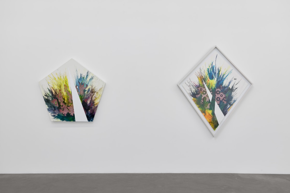 Installation view of&nbsp;CUT &ndash; Six Artists on the Edge, on view November 9 &ndash; December 21, 2024