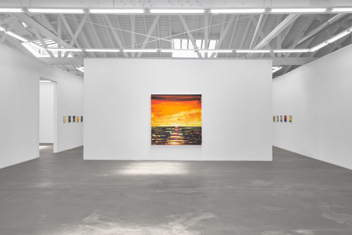 Installation view of ERIK OLSON: The Mountain and the Sea, on view June 17 - August 5, 2023