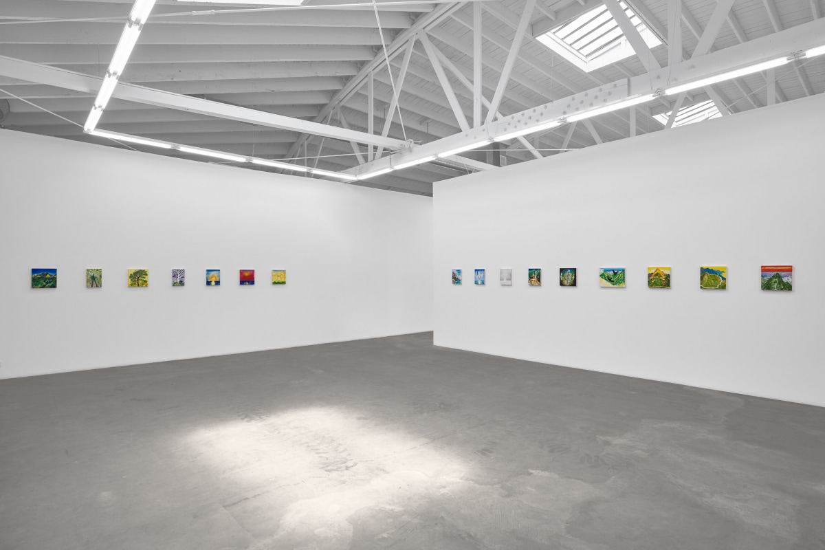 Installation view of ERIK OLSON: The Mountain and the Sea, on view June 17 - August 5, 2023