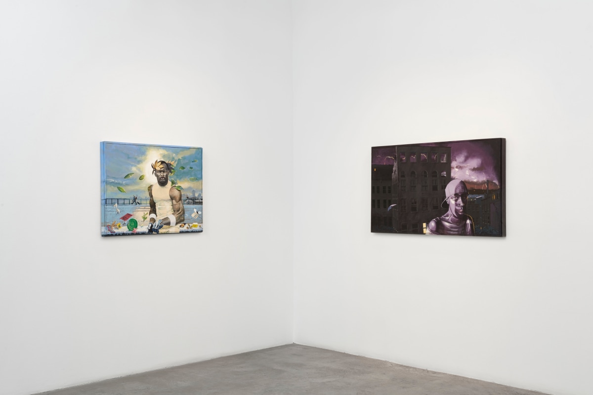 Installation view of Jim Adams: Eternal Witness 